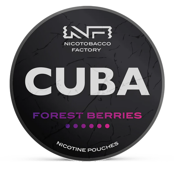 CUBA Forest Berries 43mg Nicotine Pouches – Wholesale & Bulk Supply