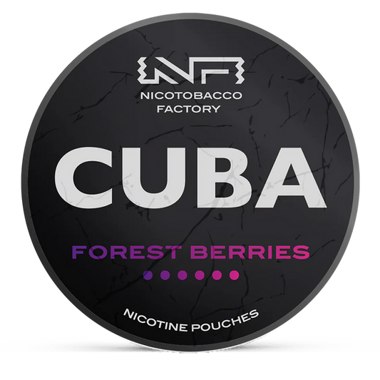CUBA Forest Berries 43mg Nicotine Pouches – Wholesale & Bulk Supply