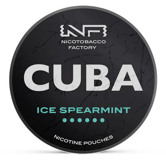 CUBA Ice Spearmint 43mg Nicotine Pouches – Wholesale & Bulk Supply