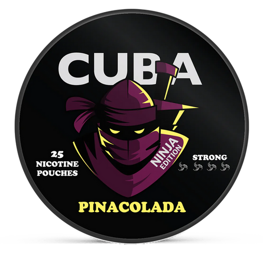 CUBA Pinacolada 15.6mg Nicotine Pouches – Wholesale & Bulk Supply