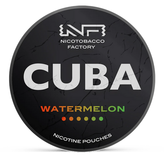 CUBA Watermelon 43mg Nicotine Pouches – Wholesale & Bulk Supply