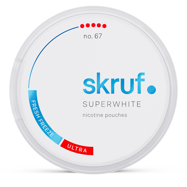 SKRUF Fresh Freeze Nicotine Pouches – Wholesale & Bulk Supply