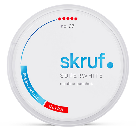 SKRUF Fresh Freeze Nicotine Pouches – Wholesale & Bulk Supply