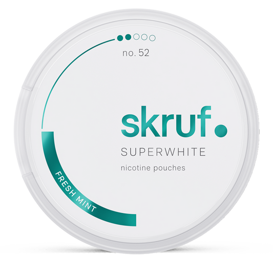 SKRUF Fresh Mint Nicotine Pouches – Wholesale & Bulk Supply