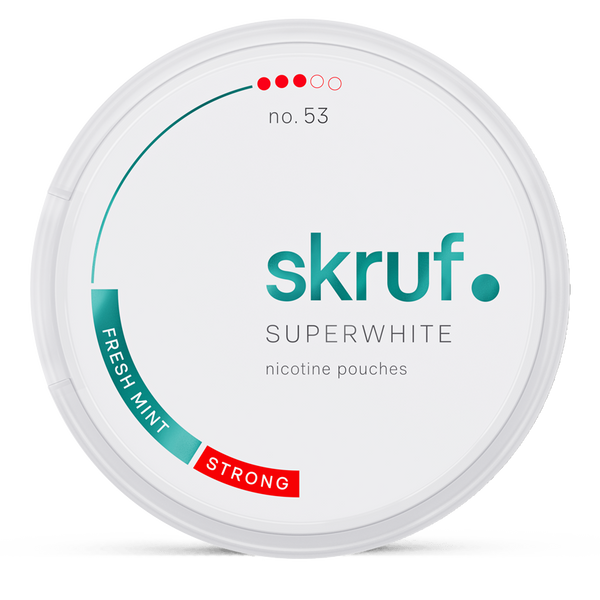 SKRUF Fresh Mint Nicotine Pouches – Wholesale & Bulk Supply