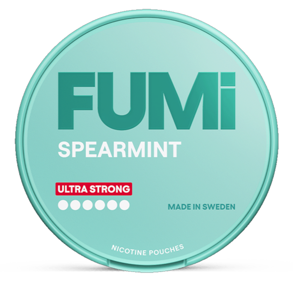FUMi Spearmint 8mg Nicotine Pouches – Wholesale & Bulk Supply