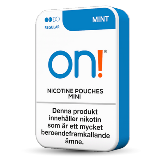 ON! Mint Nicotine Pouches – Wholesale & Bulk Supply