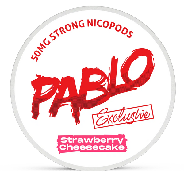 Pablo Strawberry Cheesecake 30mg Cheesecake Nicotine Pouches – Wholesale & Bulk Supply