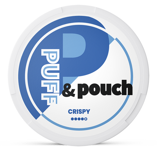 PUFF & POUCH Crispy 12mg Nicotine Pouches – Wholesale & Bulk Supply