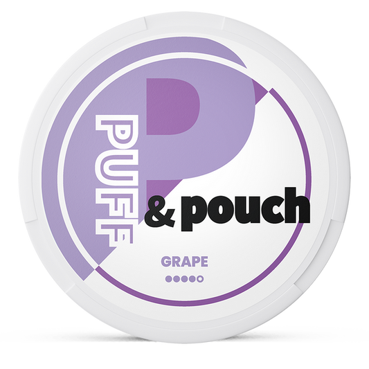 PUFF & POUCH Grape Nicotine Pouches – Wholesale & Bulk Supply