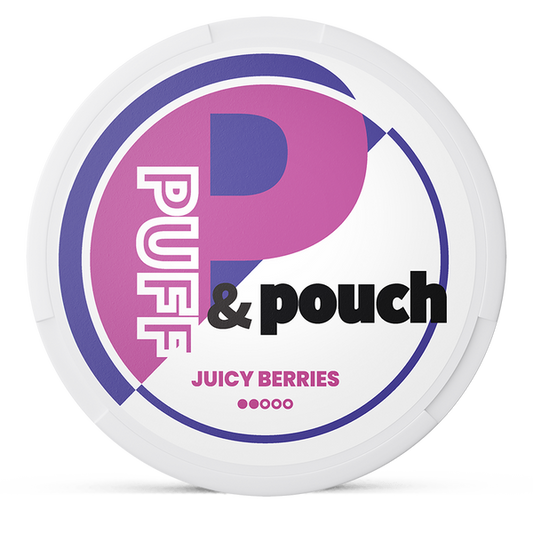 PUFF & POUCH Juicy Berries Nicotine Pouches – Wholesale & Bulk Supply
