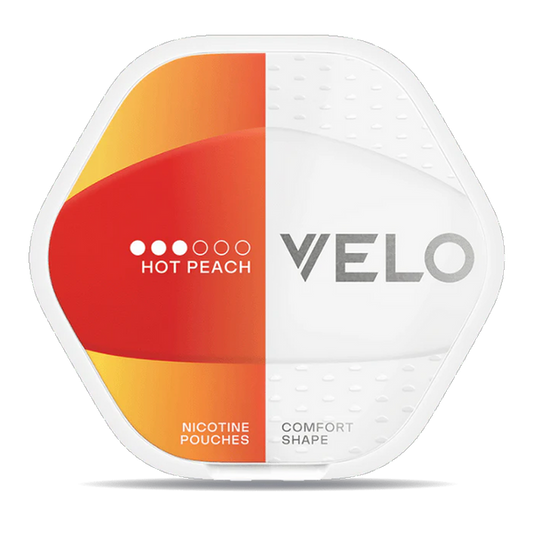 VELO Shift Hot Peach Nicotine Pouches – Wholesale & Bulk Supply