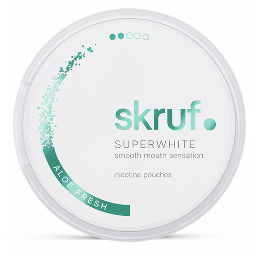 SKRUF Aloe Fresh Nicotine Pouches – Wholesale & Bulk Supply