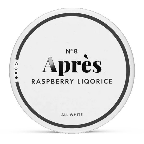APRÈS Raspberry Liqorice Nicotine Pouches – Wholesale & Bulk Supply