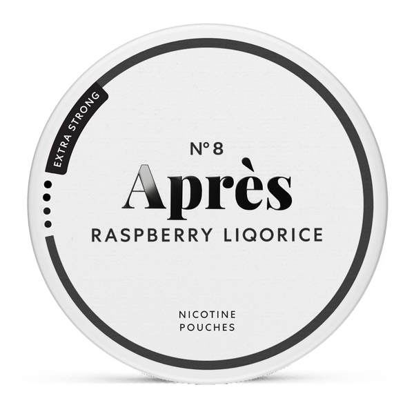 APRÈS Raspberry Liqorice Nicotine Pouches – Wholesale & Bulk Supply