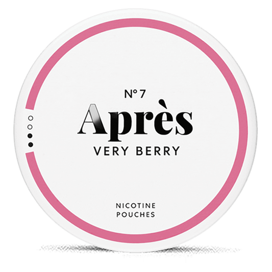 APRÈS Verry Berry 4.4mg Nicotine Pouches – Wholesale & Bulk Supply