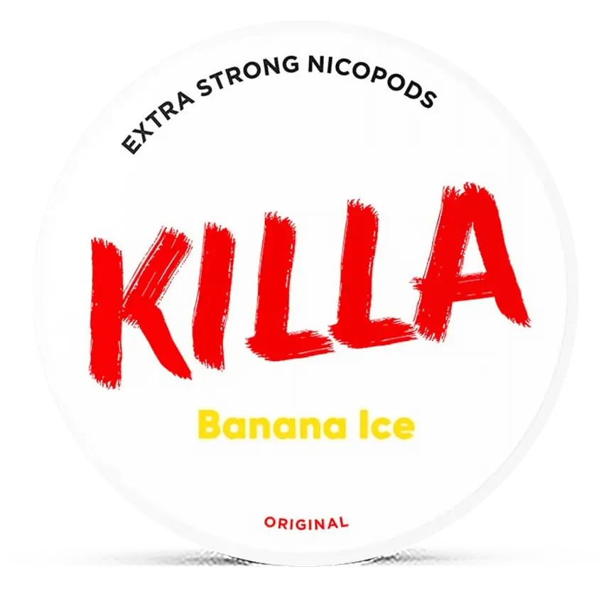 Killa Banana Ice 16mg Nicotine Pouches – Wholesale & Bulk Supply