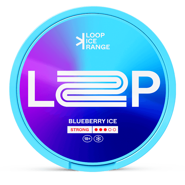 LOOP Blueberry Ice 9.4mg Nicotine Pouches – Wholesale & Bulk Supply