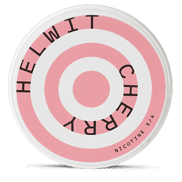 Helwit Cherry 4.5 mg Nicotine Pouches – Wholesale & Bulk Supply