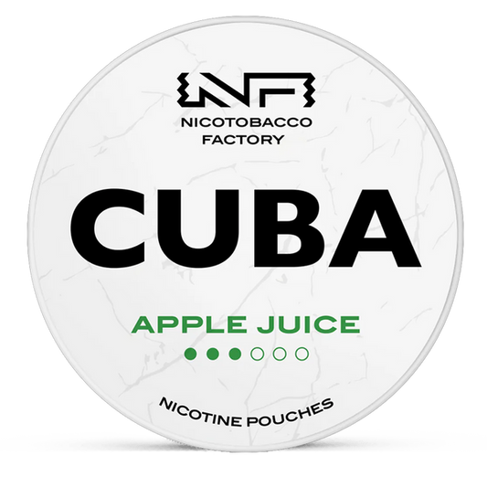 CUBA Apple juice 10.4mg Nicotine Pouches – Wholesale & Bulk Supply