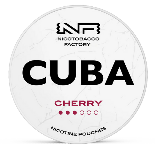 CUBA Cherry 10.4mg Nicotine Pouches – Wholesale & Bulk Supply