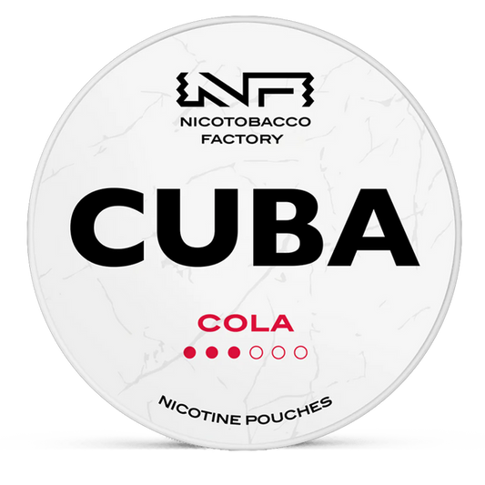 CUBA Cola 10.4mg Nicotine Pouches – Wholesale & Bulk Supply