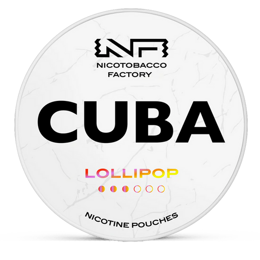CUBA Lollipop 10.4mg Nicotine Pouches – Wholesale & Bulk Supply