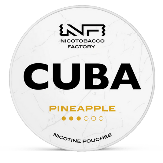 CUBA Pineapple 10.4mg Nicotine Pouches – Wholesale & Bulk Supply