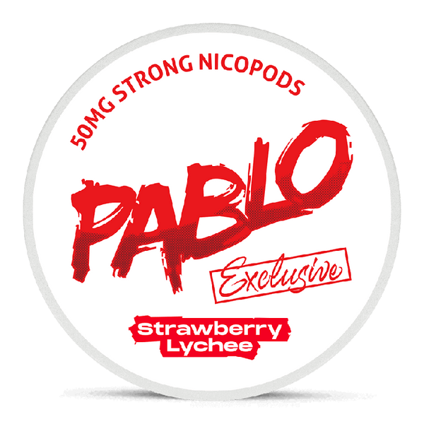 Pablo Strawberry Lychee 30mg Nicotine Pouches – Wholesale & Bulk Supply