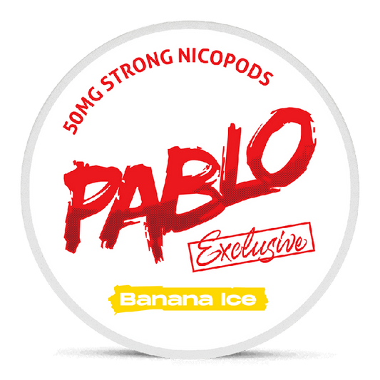 Pablo Banana Ice 30mg Nicotine Pouches – Wholesale & Bulk Supply