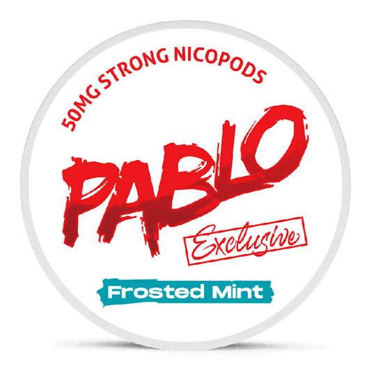 Pablo Frosted Mint 30mg Nicotine Pouches – Wholesale & Bulk Supply