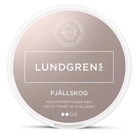 LUNDSGRENS Fjällskog Berries 8mg Nicotine Pouches – Wholesale & Bulk Supply