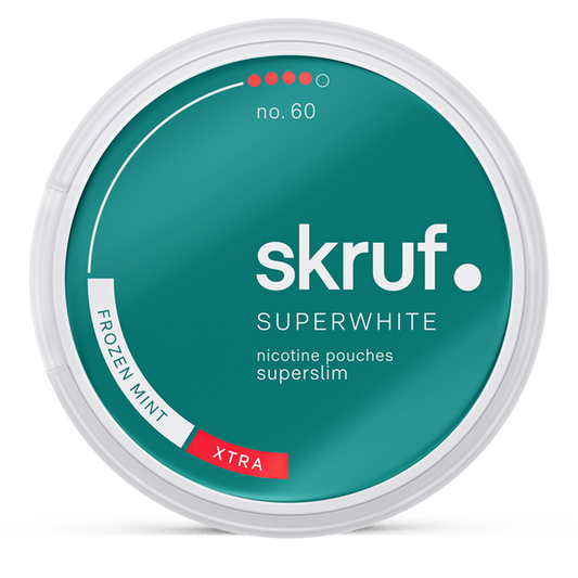 SKRUF Frozen Mint Nicotine Pouches – Wholesale & Bulk Supply