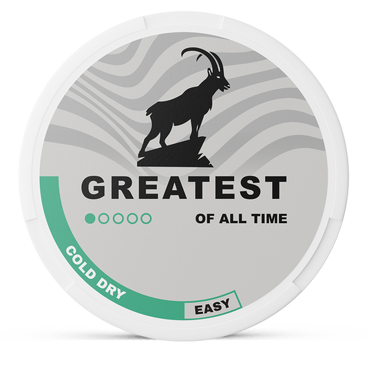 GREATEST Greatest Cold Dry 4mg Nicotine Pouches – Wholesale & Bulk Supply
