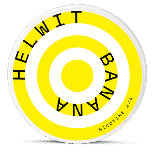 Helwit Banana 3.5 mg Nicotine Pouches – Wholesale & Bulk Supply