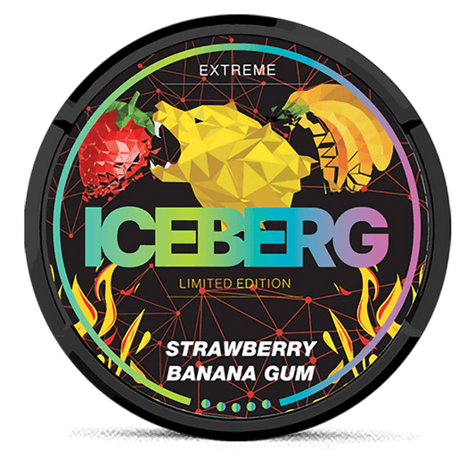 Iceberg Strawberry 30mg Nicotine Pouches – Wholesale & Bulk Supply