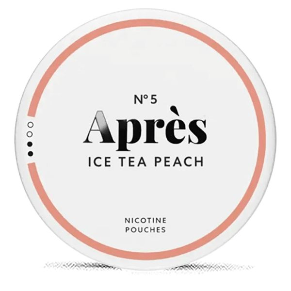 APRÈS Ice Tea Peach Nicotine Pouches – Wholesale & Bulk Supply