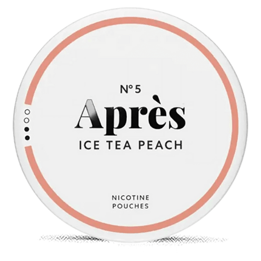 APRÈS Ice Tea Peach Nicotine Pouches – Wholesale & Bulk Supply