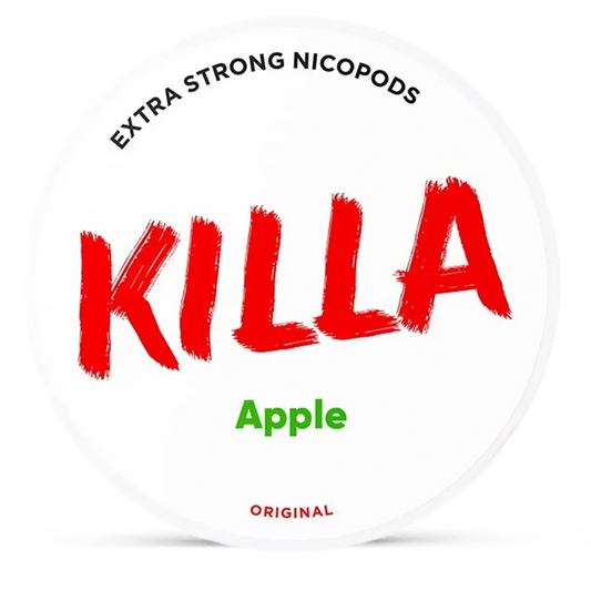 Killa Apple 16mg Nicotine Pouches – Wholesale & Bulk Supply