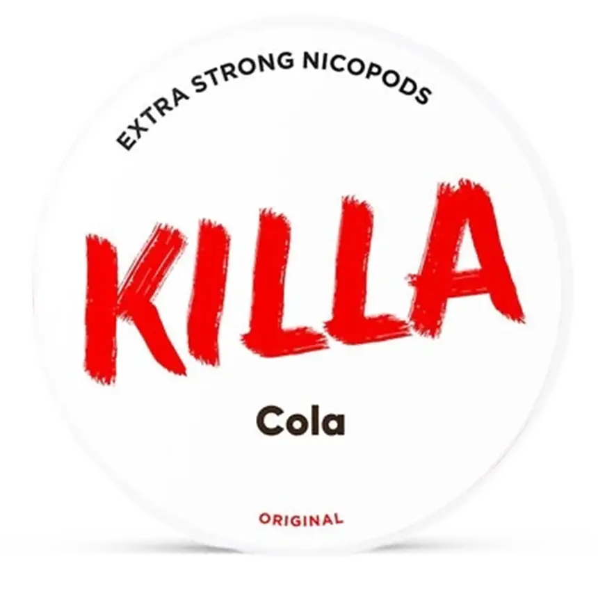 Killa Cola 16mg Nicotine Pouches – Wholesale & Bulk Supply