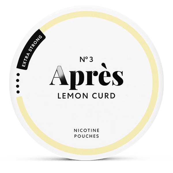 APRÈS Lemon Curd Nicotine Pouches – Wholesale & Bulk Supply