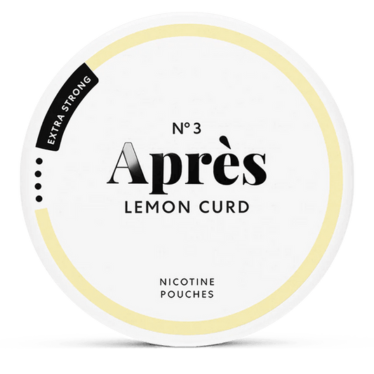 APRÈS Lemon Curd Nicotine Pouches – Wholesale & Bulk Supply