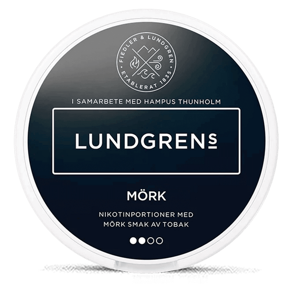 LUNDSGRENS Mörk Tobacco 8mg Nicotine Pouches – Wholesale & Bulk Supply