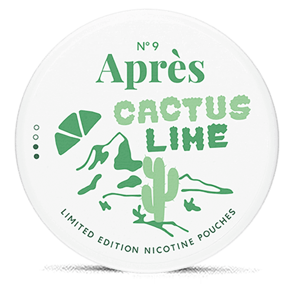 APRÈS Cactus Lime Nicotine Pouches – Wholesale & Bulk Supply
