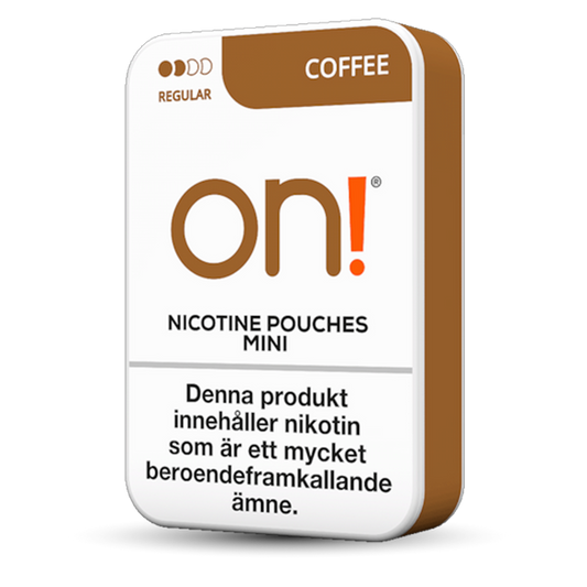 ON! Coffee Nicotine Pouches – Wholesale & Bulk Supply