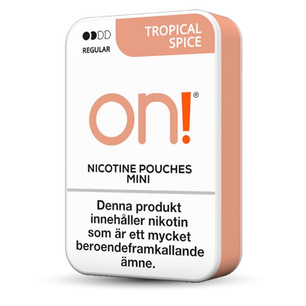 ON! Tropical Spice Nicotine Pouches – Wholesale & Bulk Supply