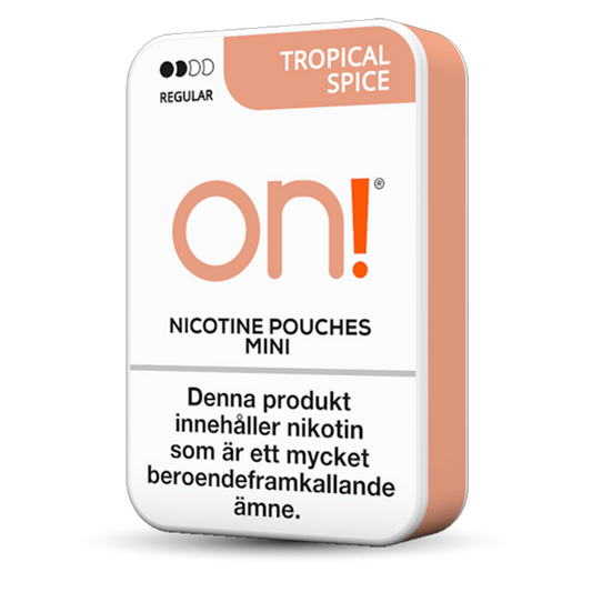 ON! Tropical Spice Nicotine Pouches – Wholesale & Bulk Supply