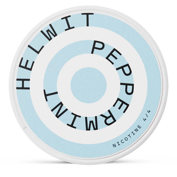 Helwit Peppermint 6 mg Nicotine Pouches – Wholesale & Bulk Supply