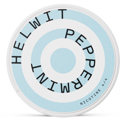Helwit Peppermint 6 mg Nicotine Pouches – Wholesale & Bulk Supply