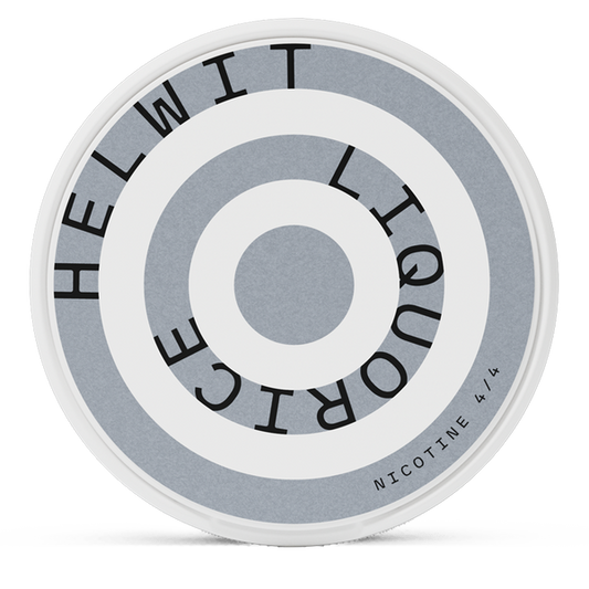 Helwit Liquorice 6 mg Nicotine Pouches – Wholesale & Bulk Supply